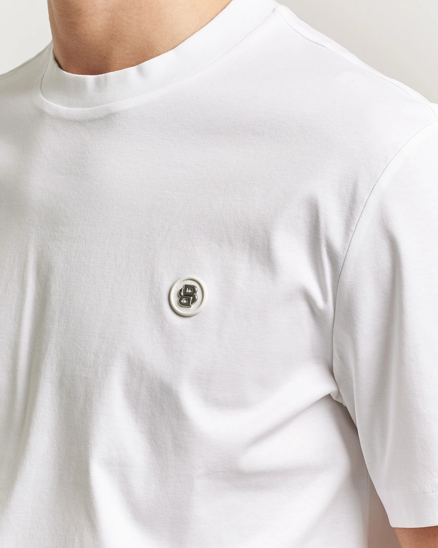 Herr | T-Shirts | BOSS BLACK | Taut Regular Fit T-Shirt White