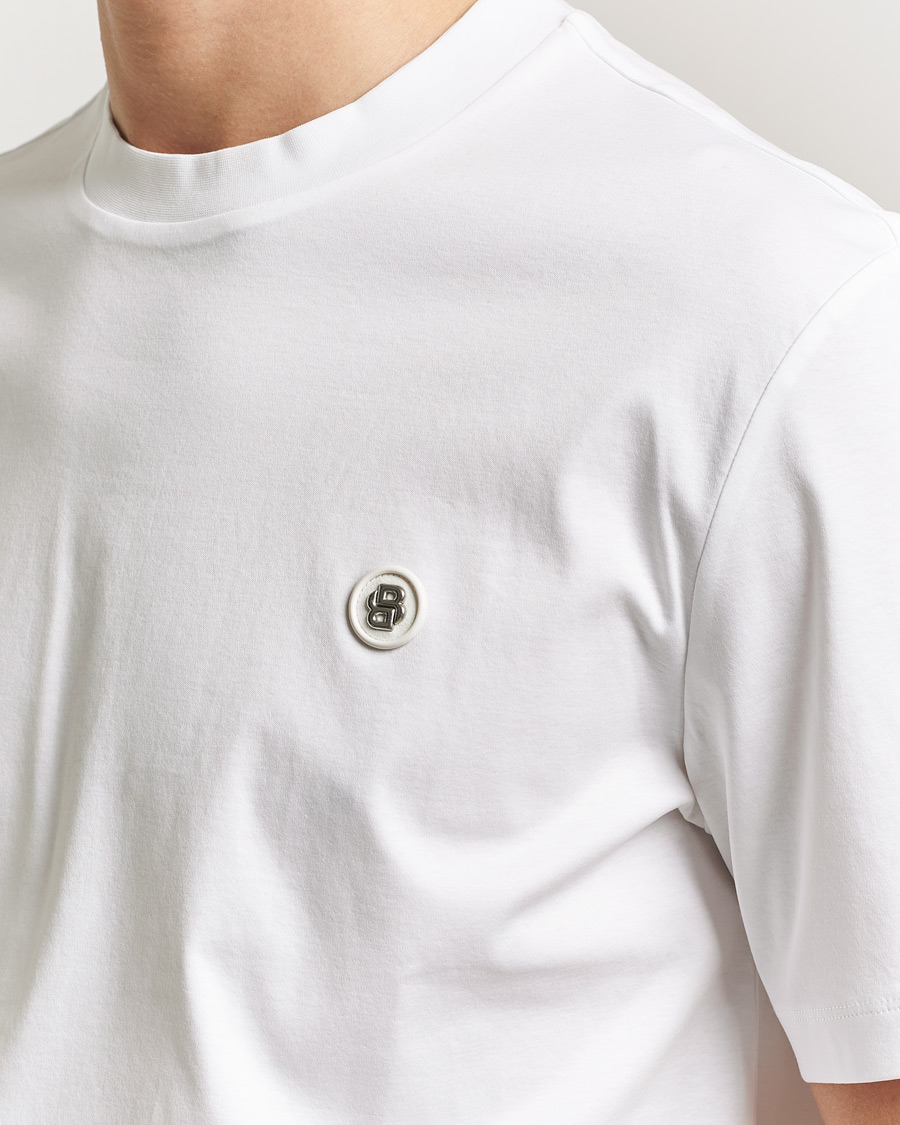 Herr | T-Shirts | BOSS BLACK | Taut Regular Fit T-Shirt White