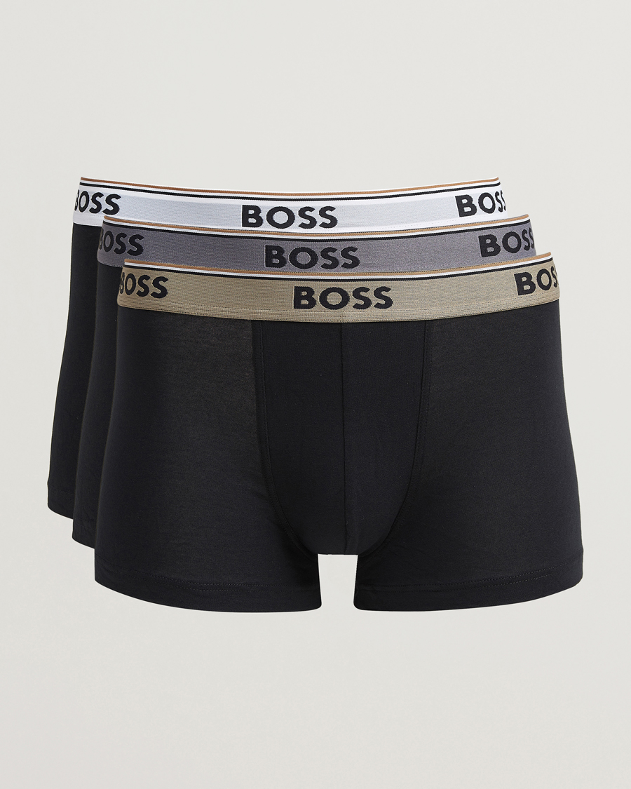 Herr | Underkläder | BOSS BLACK | 3-Pack Trunk Black