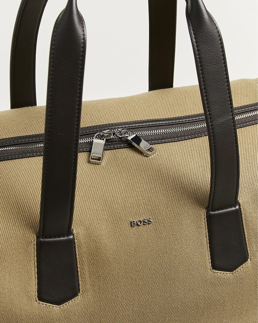 Herr | Väskor | BOSS BLACK | Dakkar Holdall Dark Beige