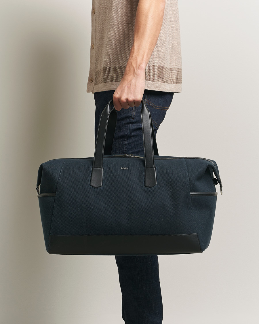 Herr | Väskor | BOSS BLACK | Dakkar Holdall Dark Blue