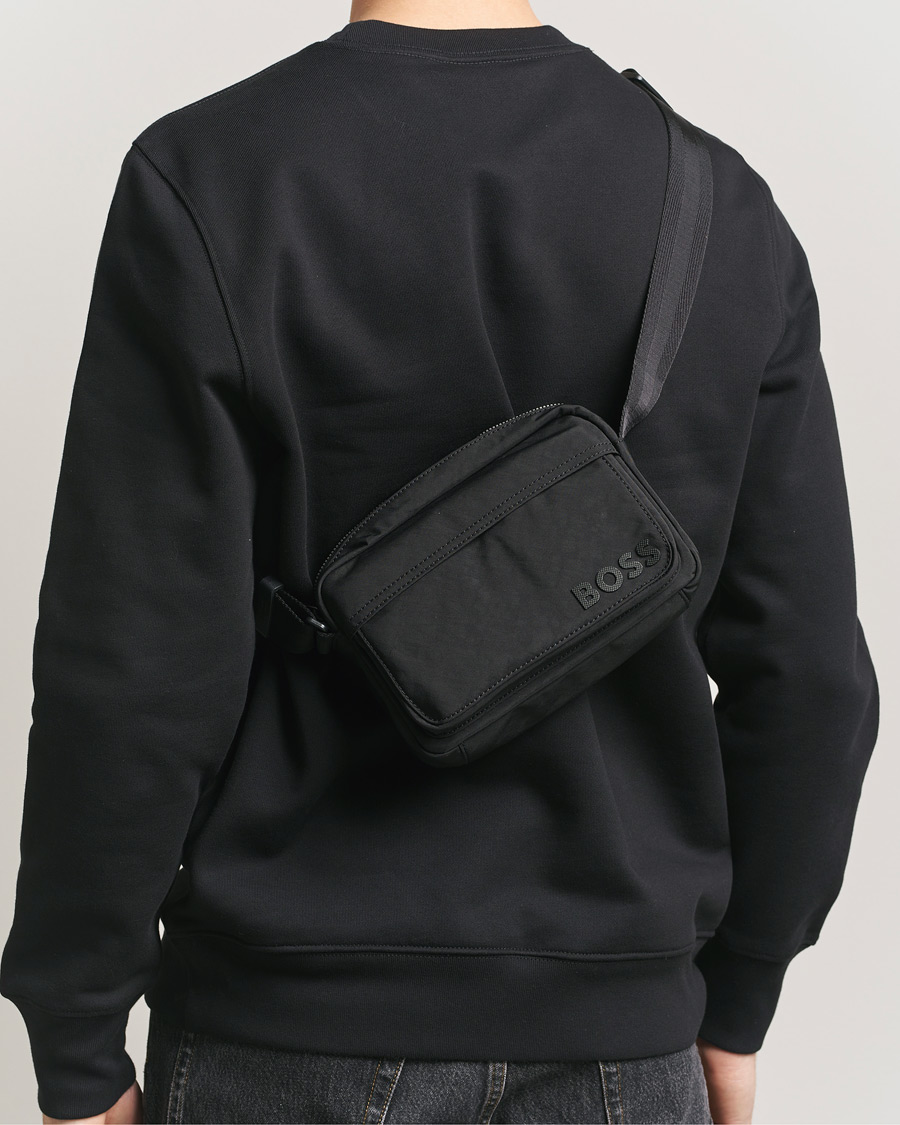 Herr | Väskor | BOSS BLACK | Catch Nylon Bum Bag Black