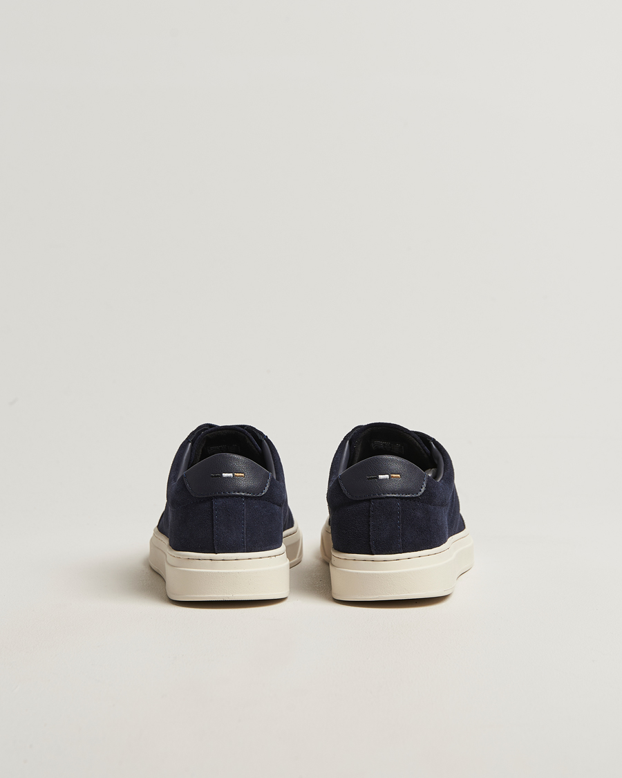Herr | Sneakers | BOSS BLACK | Kieran Suede Sneaker Dark Blue