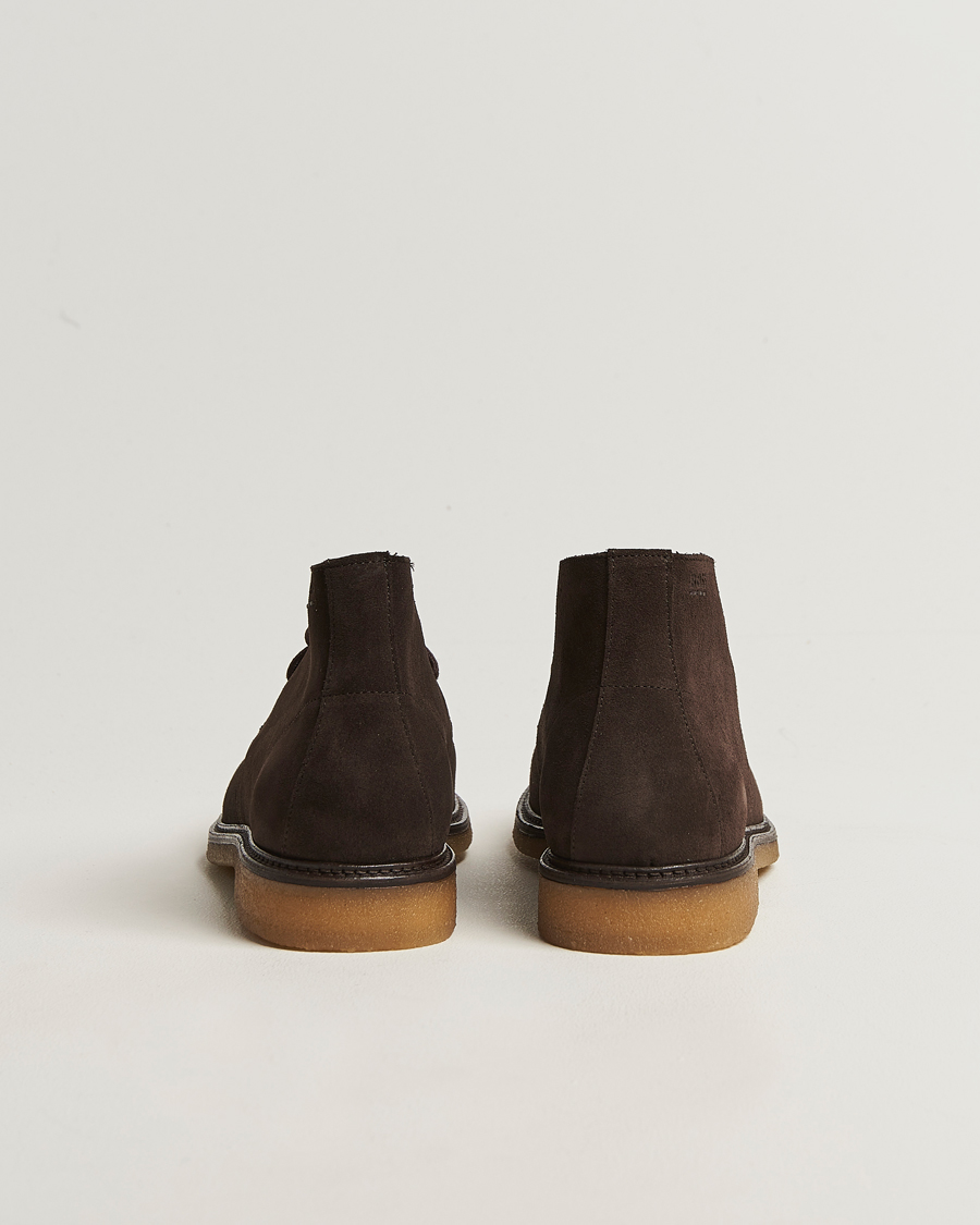 Herr | Kängor | BOSS BLACK | Kope Suede Desert Boots Dark Brown