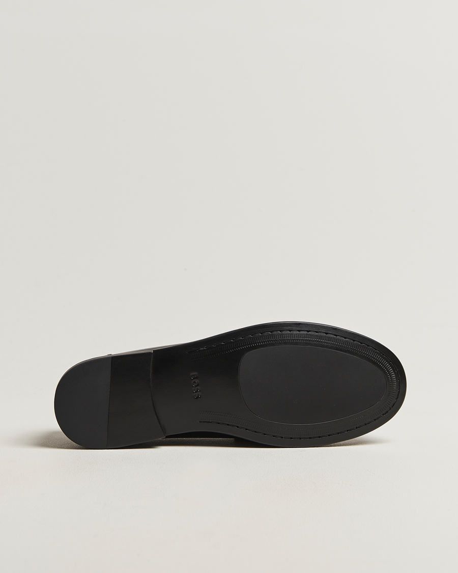Herr | Loafers | BOSS BLACK | Tevan Leather Moccasin Black