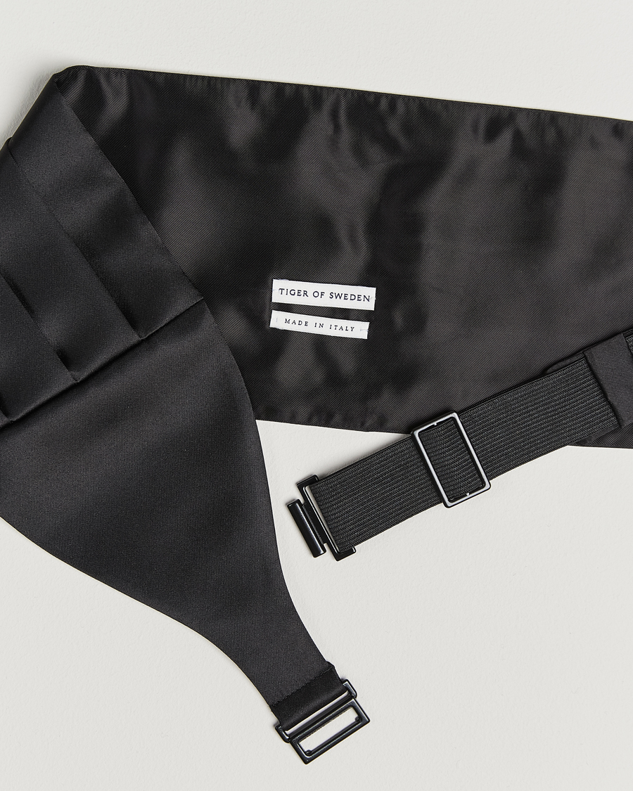 Herr | Flugor | Tiger of Sweden | Cummerbund Black