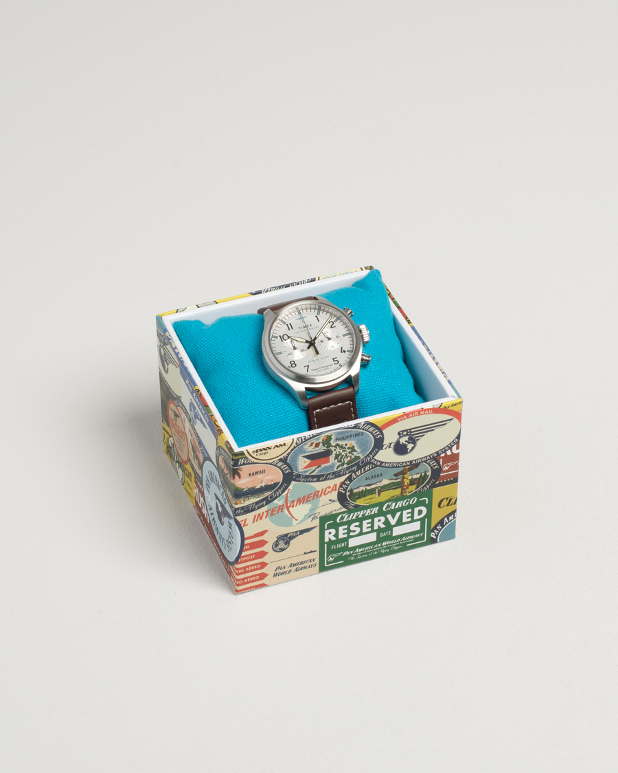 Herr | Timex Waterbury Ace Pan Chronograph 41mm Silver Dial | Timex | Waterbury Ace Pan Chronograph 41mm Silver Dial