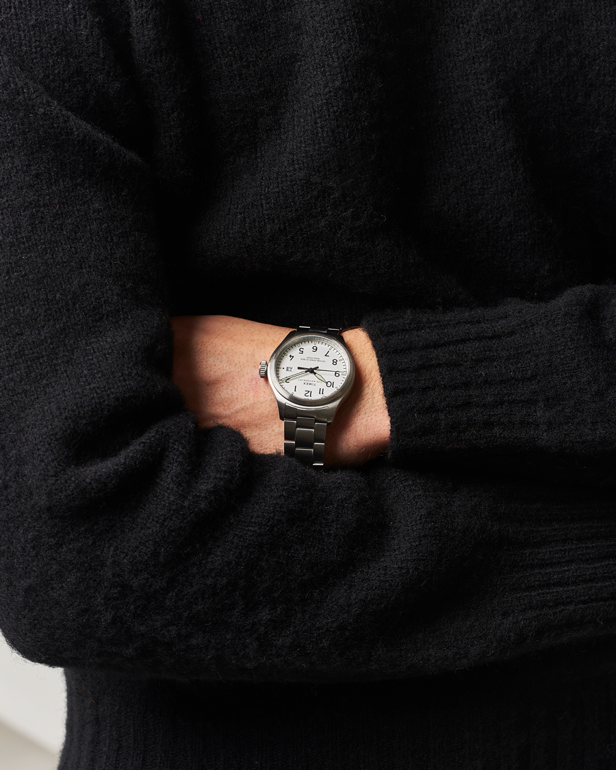 Herr | Timex Waterbury Ace 3-Hand 41mm Silver Dial | Timex | Waterbury Ace 3-Hand 41mm Silver Dial