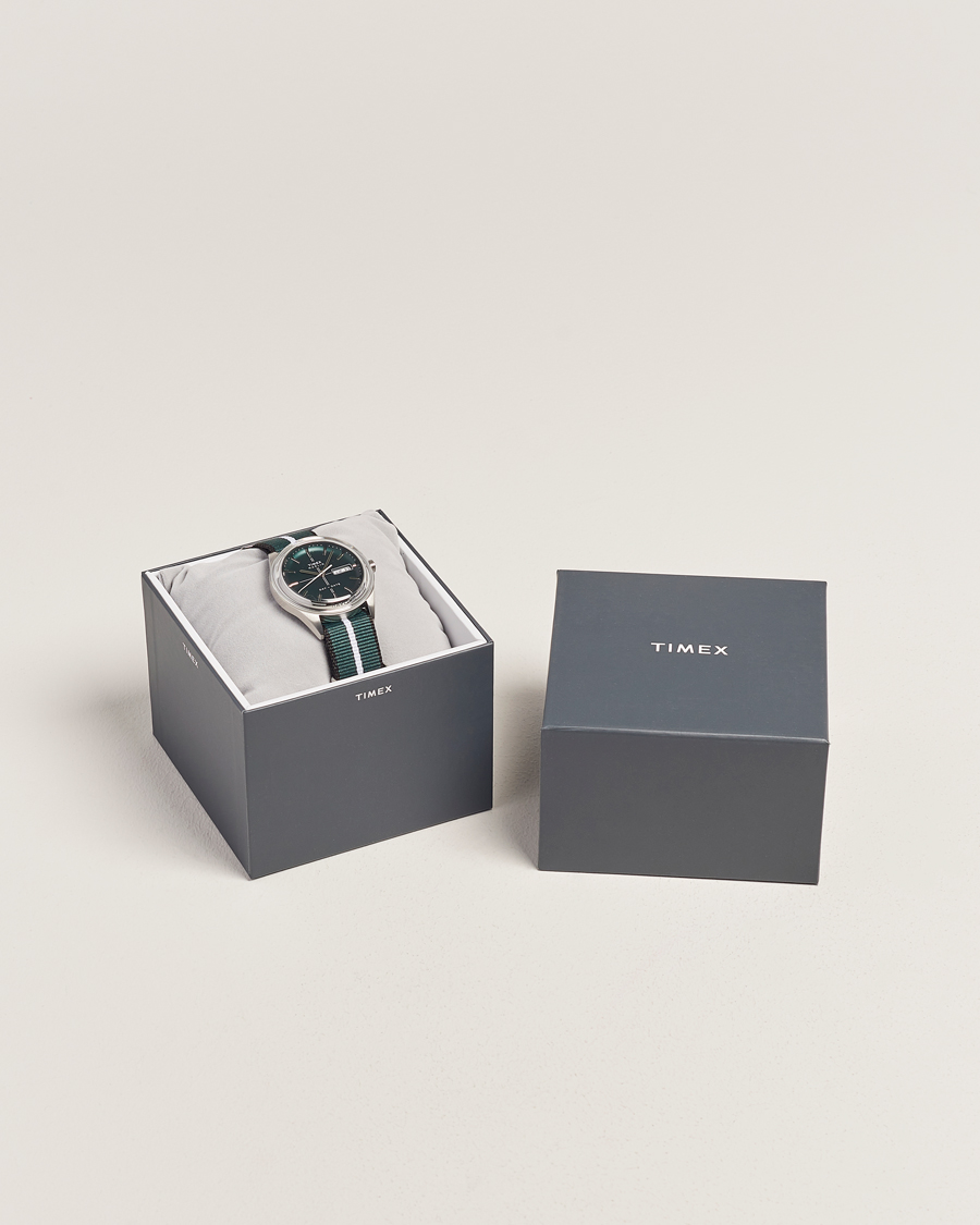 Herr | Timex Marlin Jet 3-Hand Quartz 39mm Green Dial | Timex | Marlin Jet 3-Hand Quartz 39mm Green Dial