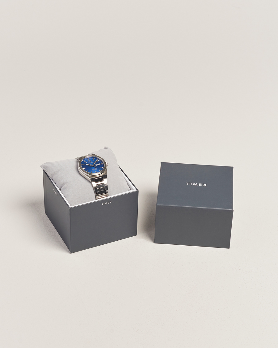 Herr | Timex Q Continental Day/Date 38mm Blue Dial | Timex | Q Continental Day/Date 38mm Blue Dial