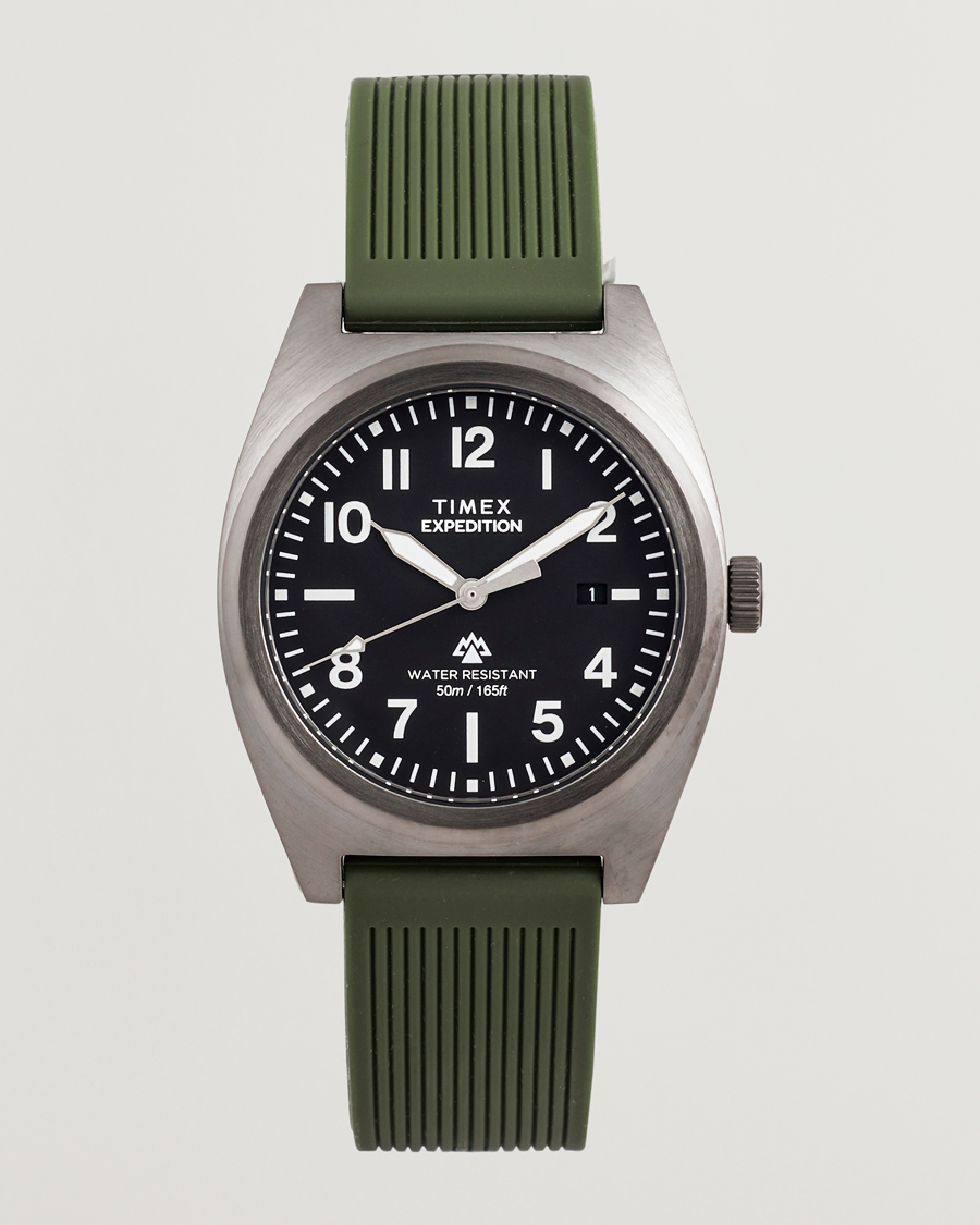 Herr | Timex Expedition Capstone Silicone Strap 39mm Black Dial | Timex | Expedition Capstone Silicone Strap 39mm Black Dial