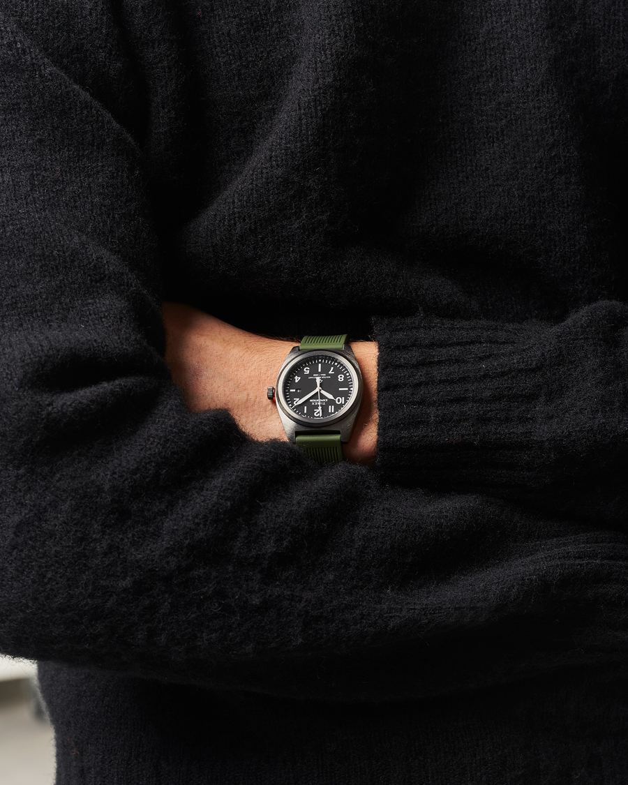 Herr | Timex Expedition Capstone Silicone Strap 39mm Black Dial | Timex | Expedition Capstone Silicone Strap 39mm Black Dial