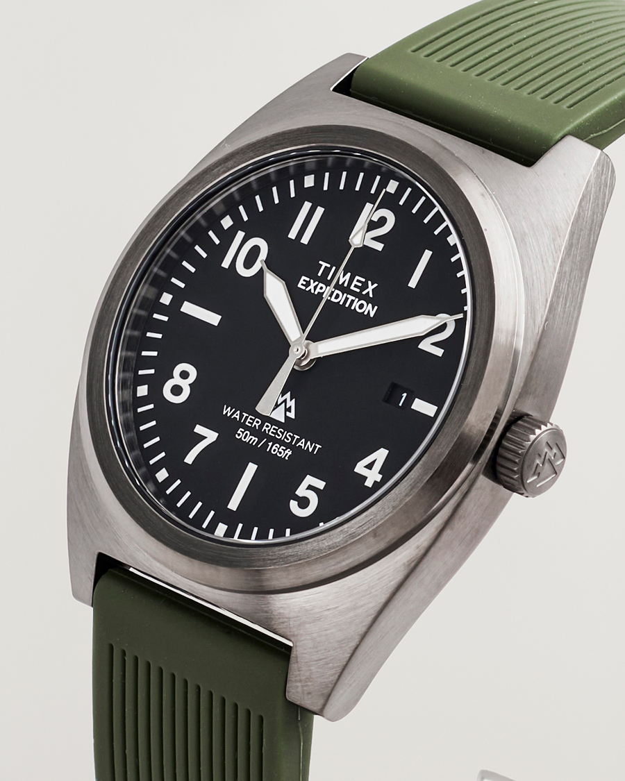 Herr | Timex Expedition Capstone Silicone Strap 39mm Black Dial | Timex | Expedition Capstone Silicone Strap 39mm Black Dial