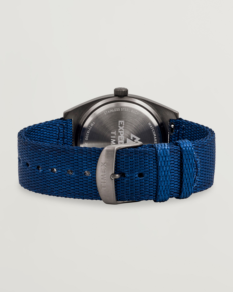 Herr | Timex Expedition Capstone rPET Strap 39mm Blue Dial | Timex | Expedition Capstone rPET Strap 39mm Blue Dial