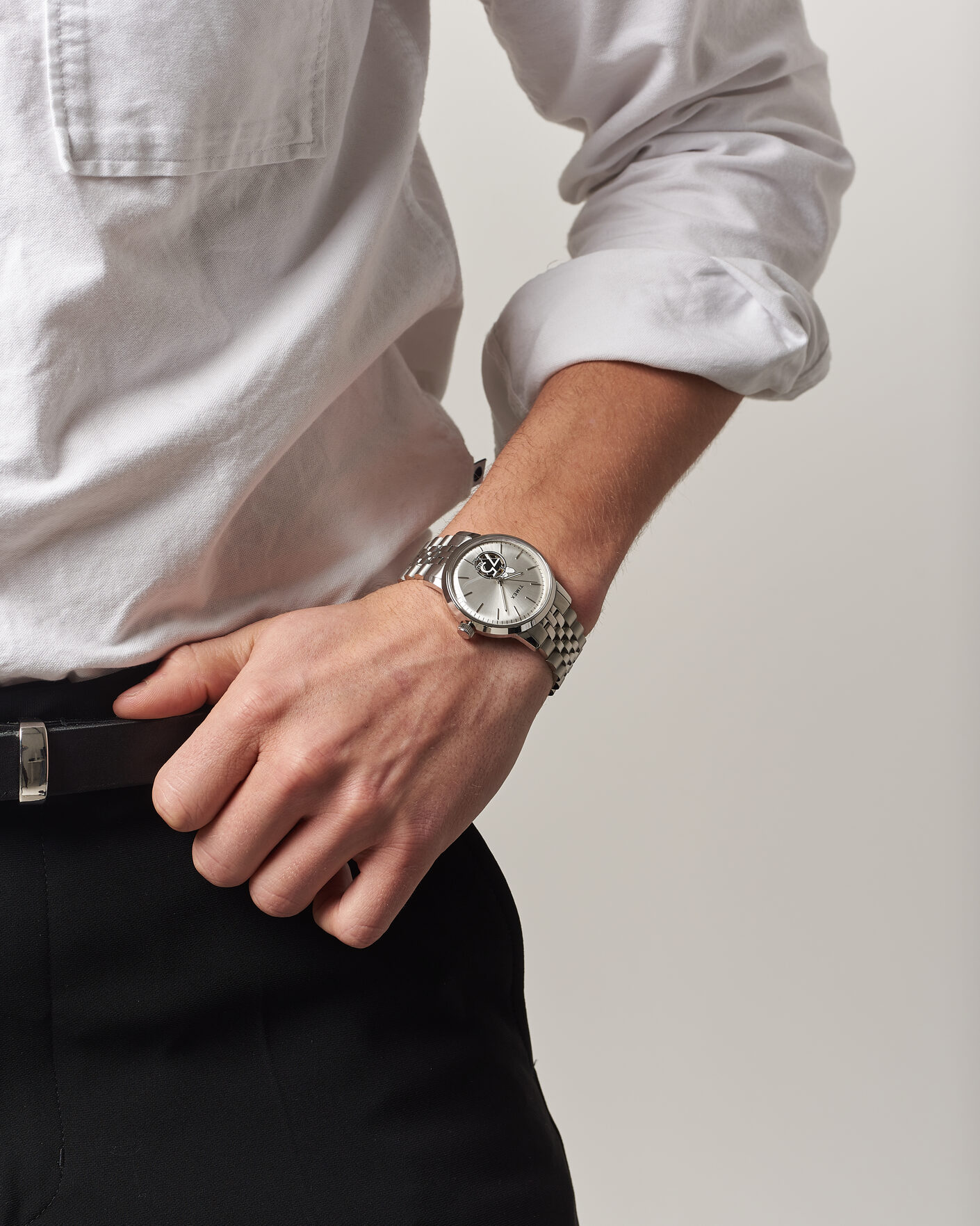 Herr | Timex Timex X Peanuts Snoopy Marlin Automatic 40mm Silver | Timex | X Peanuts Snoopy Marlin Automatic 40mm Silver