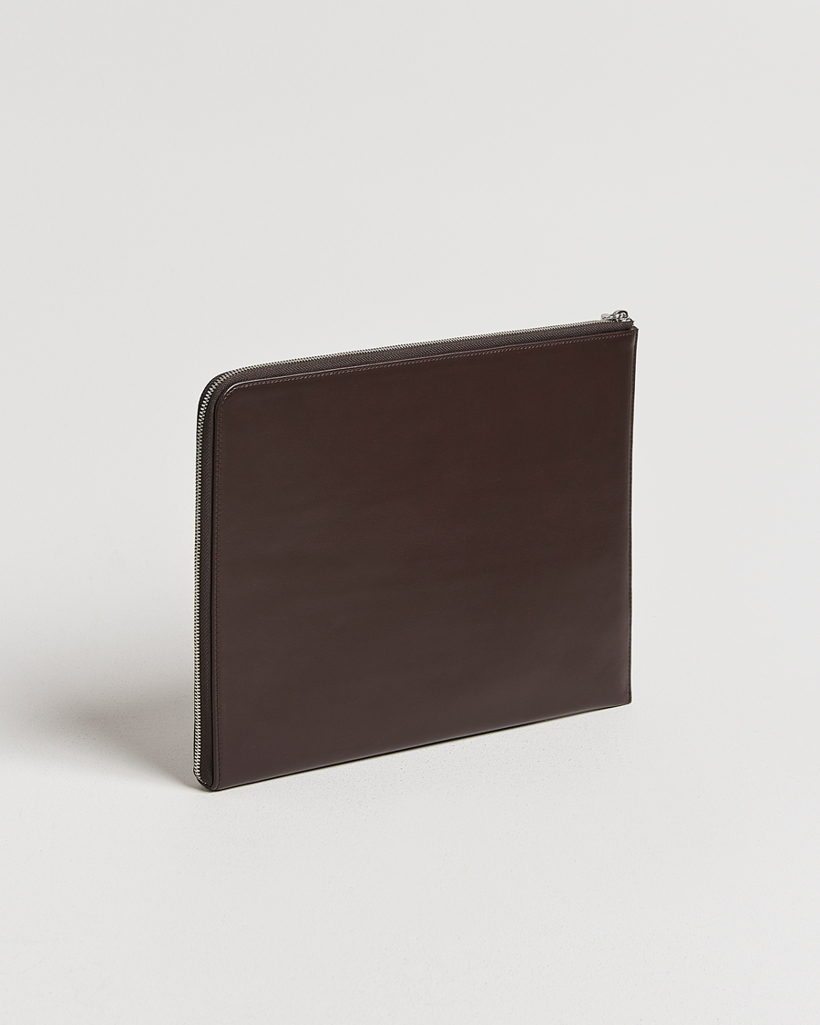 Herr | Väskor | Tiger of Sweden | Vitama Leather Portfolio Dark Brown