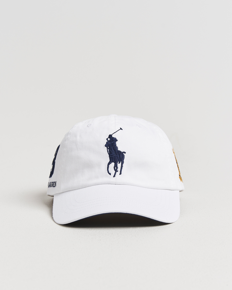 Herr | Hattar & kepsar | Polo Ralph Lauren | Big Pony Twill Cap Ceramic White