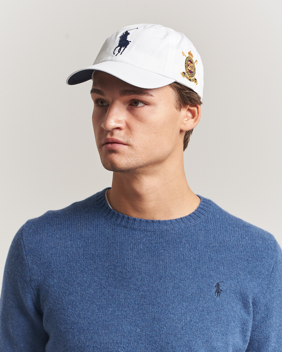 Herr | Hattar & kepsar | Polo Ralph Lauren | Big Pony Twill Cap Ceramic White