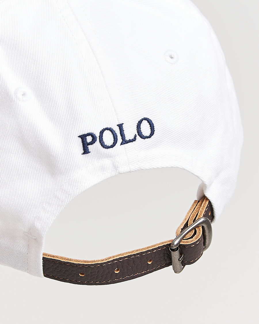 Herr | Hattar & kepsar | Polo Ralph Lauren | Big Pony Twill Cap Ceramic White