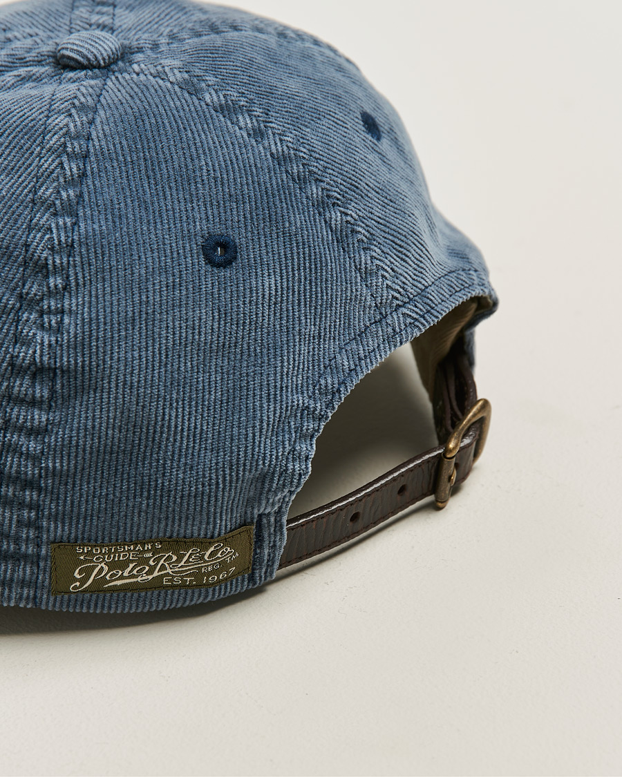 Herr | Hattar & kepsar | Polo Ralph Lauren | Corduroy Bill Cap Faded Navy