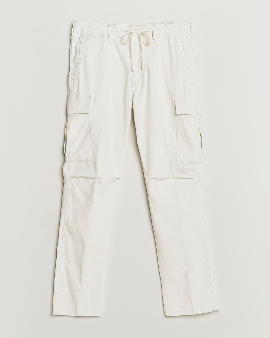 Herr | Byxor | Polo Ralph Lauren | Corduroy Cargo Pants Antique Cream
