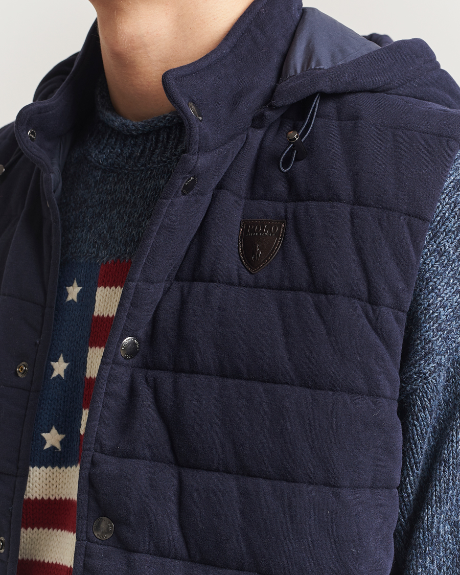 Herr | Västar | Polo Ralph Lauren | Double Knitted Vest RL Navy