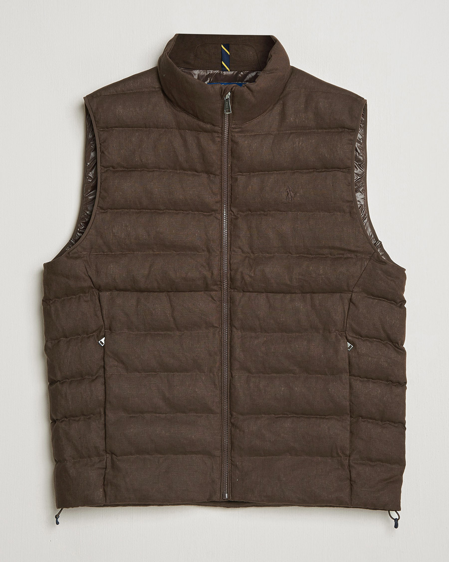 Herr | Västar | Polo Ralph Lauren | Colden Vest Nutmeg Brown