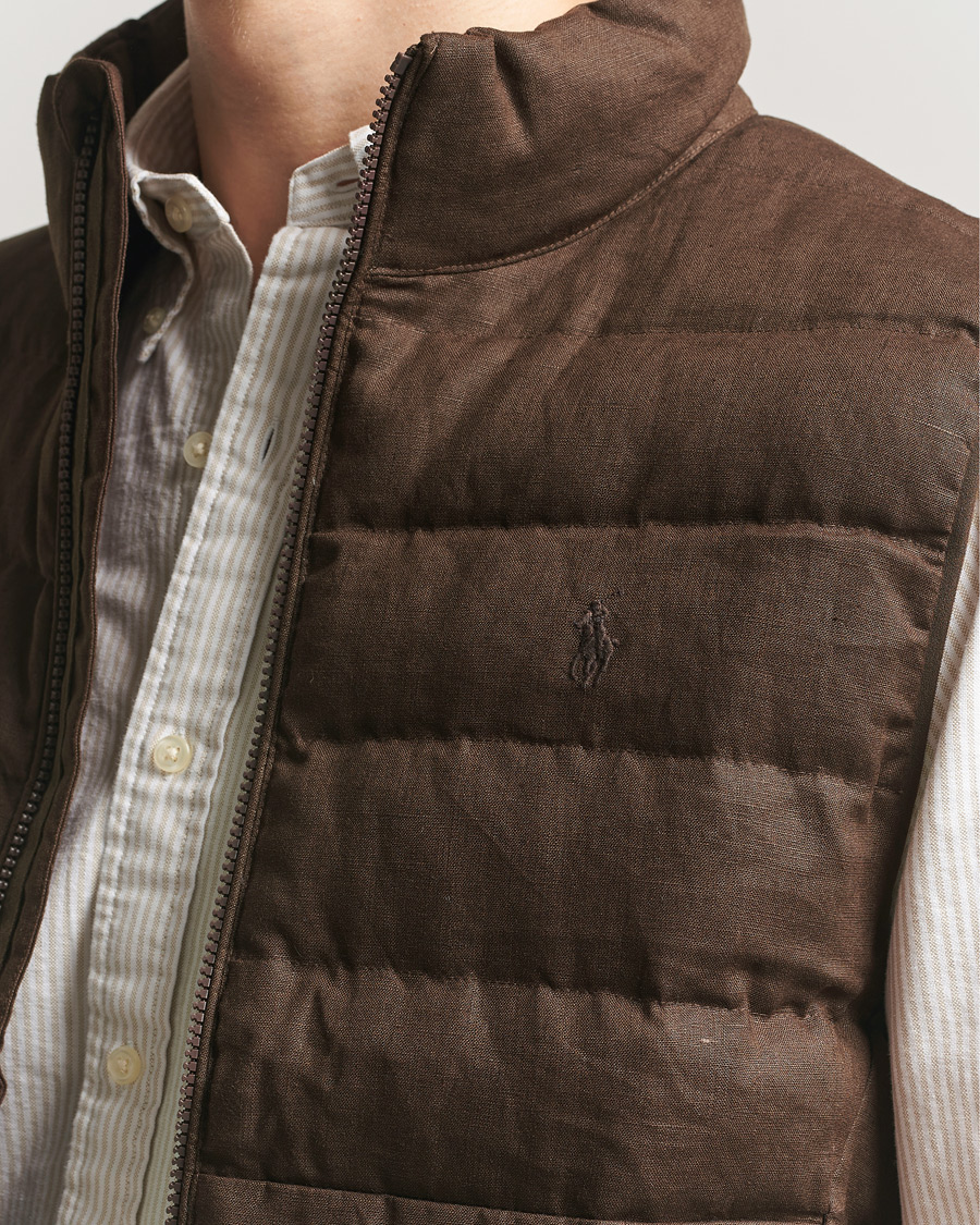 Herr | Västar | Polo Ralph Lauren | Colden Vest Nutmeg Brown