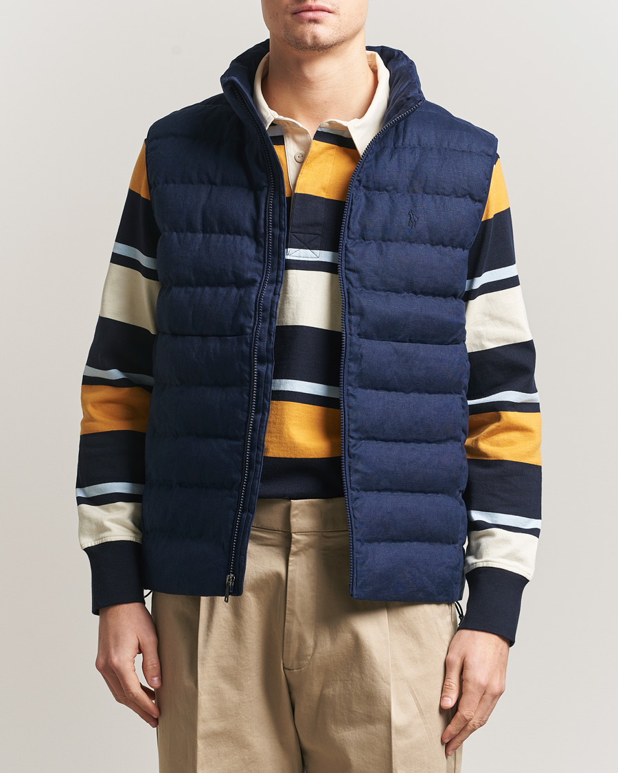 Herr | Västar | Polo Ralph Lauren | Colden Down Vest Newport Navy