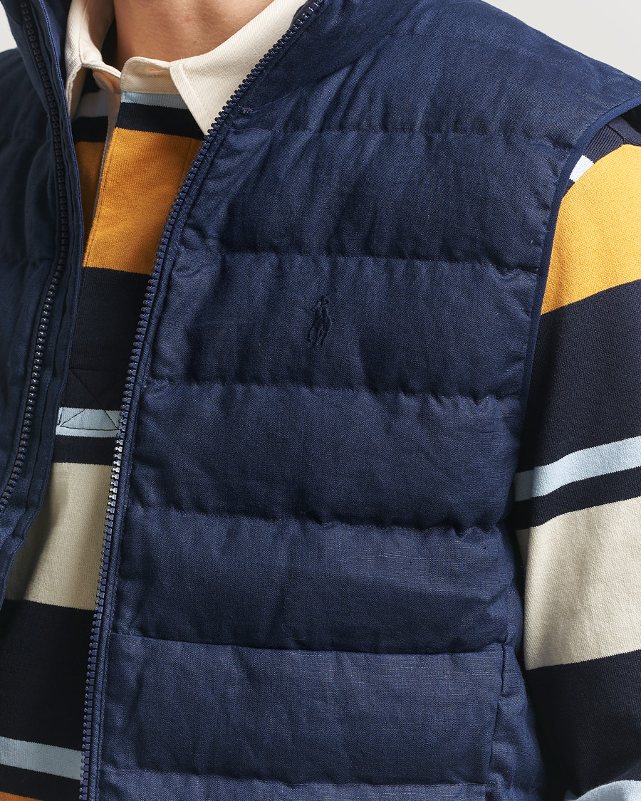 Herr | Västar | Polo Ralph Lauren | Colden Down Vest Newport Navy