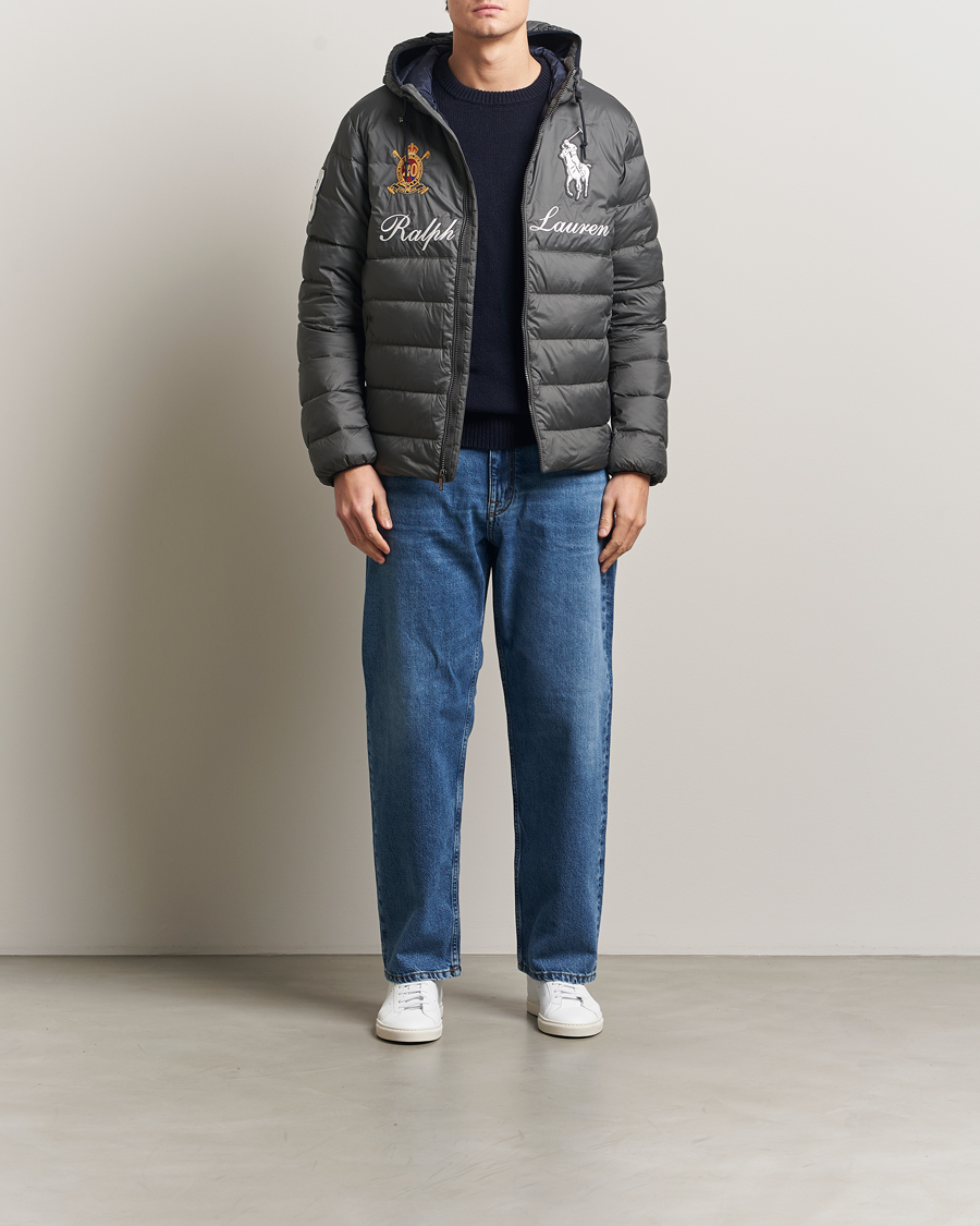 Herr | Jackor | Polo Ralph Lauren | Colden Snow Polo Hodded Jacket Charcoal Grey