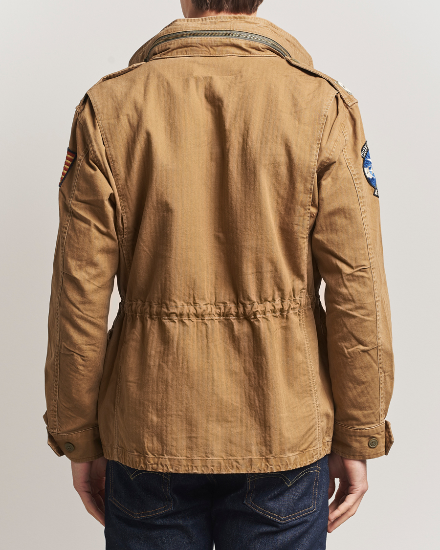 Herr | Jackor | Polo Ralph Lauren | Herringbone Field Patch Jacket Sandsurf