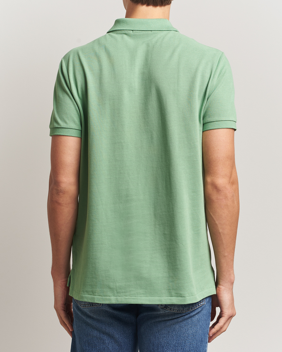 Herr | Pikéer | Polo Ralph Lauren | Custom Slim Fit Polo Outback Green