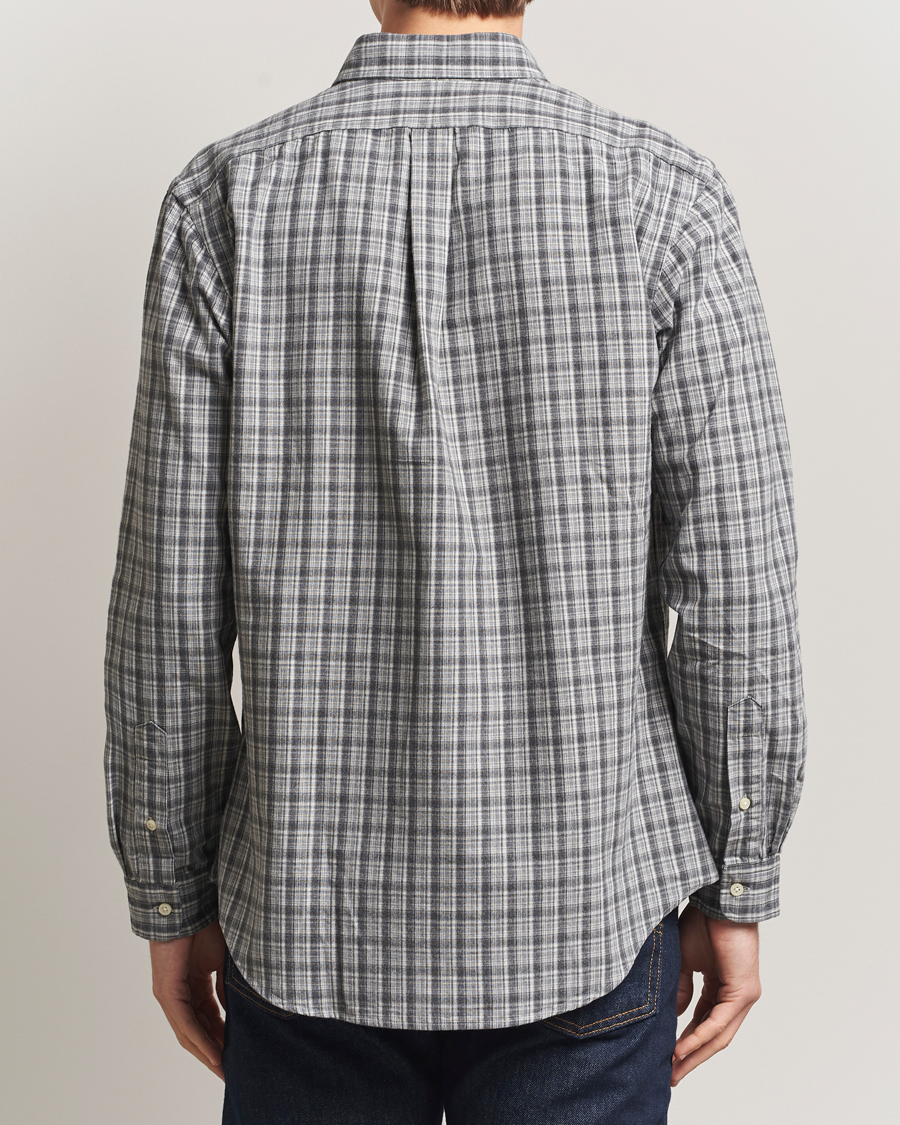 Herr | Skjortor | Polo Ralph Lauren | Custom Fit Checked Shirt Grey Heather Multi