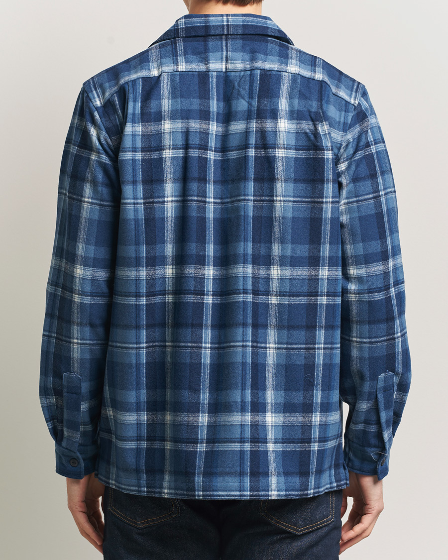 Herr | Skjortor | Polo Ralph Lauren | Plainweave Wool Pocket Shirt Blue Heather Multi