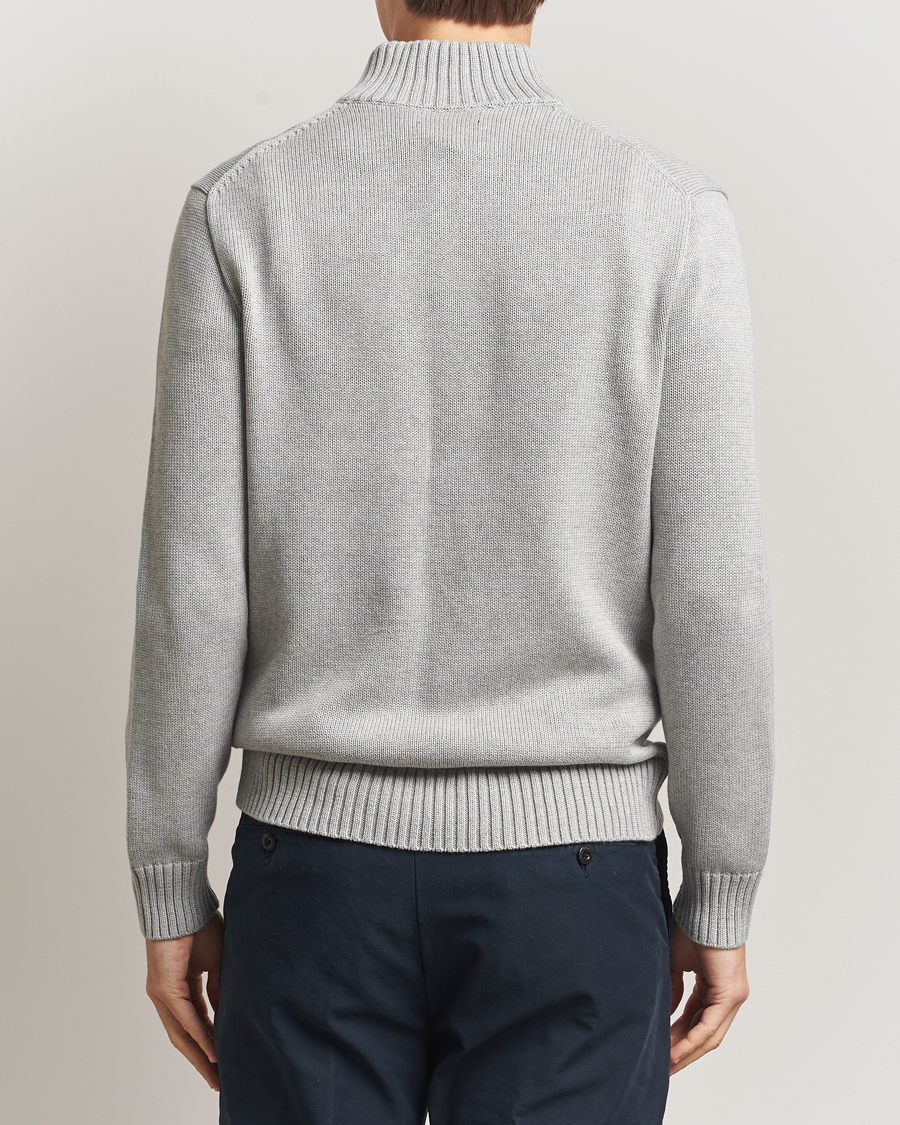 Herr | Tröjor | Polo Ralph Lauren | Cotton Pullover Half Zip Andover Heather