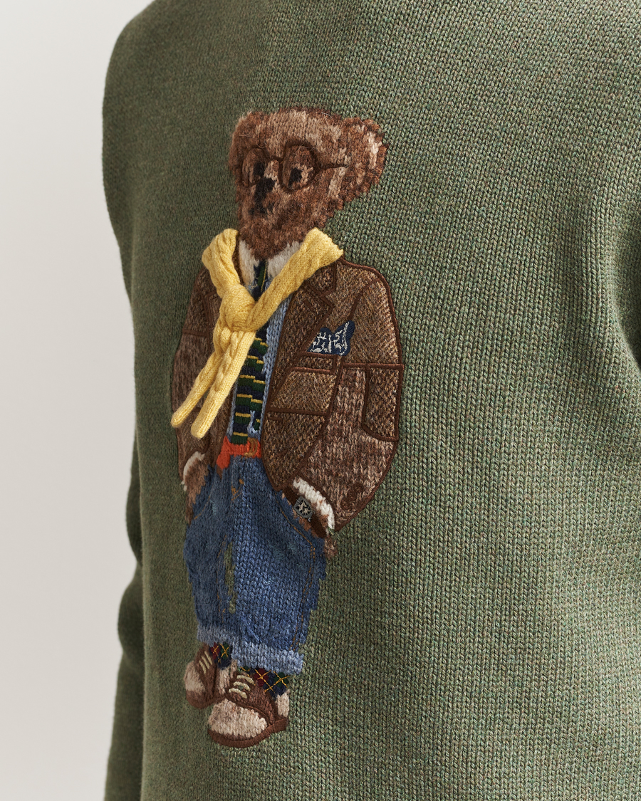 Herr | Tröjor | Polo Ralph Lauren | Cotton/Cashmere Bear Sweater Lovette Heather