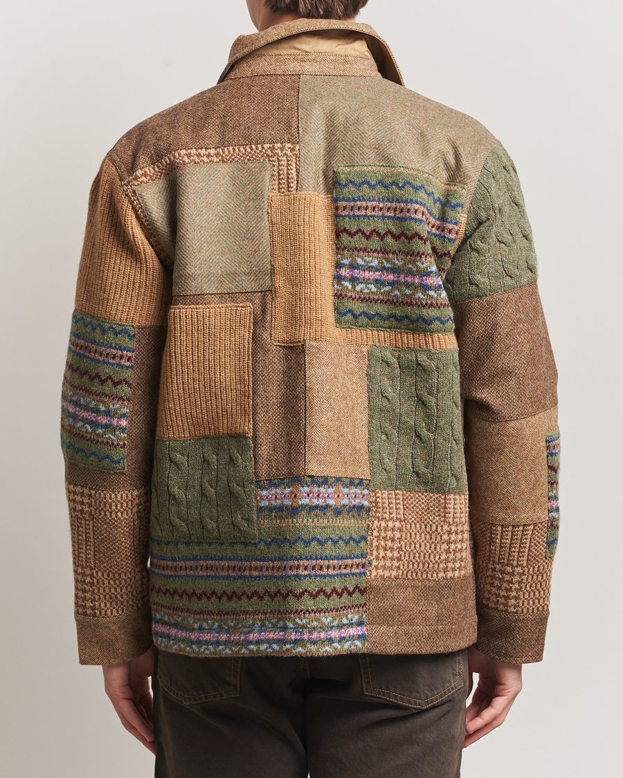 Herr | Tröjor | Polo Ralph Lauren | Wool Blend Cardigan Tan Multi