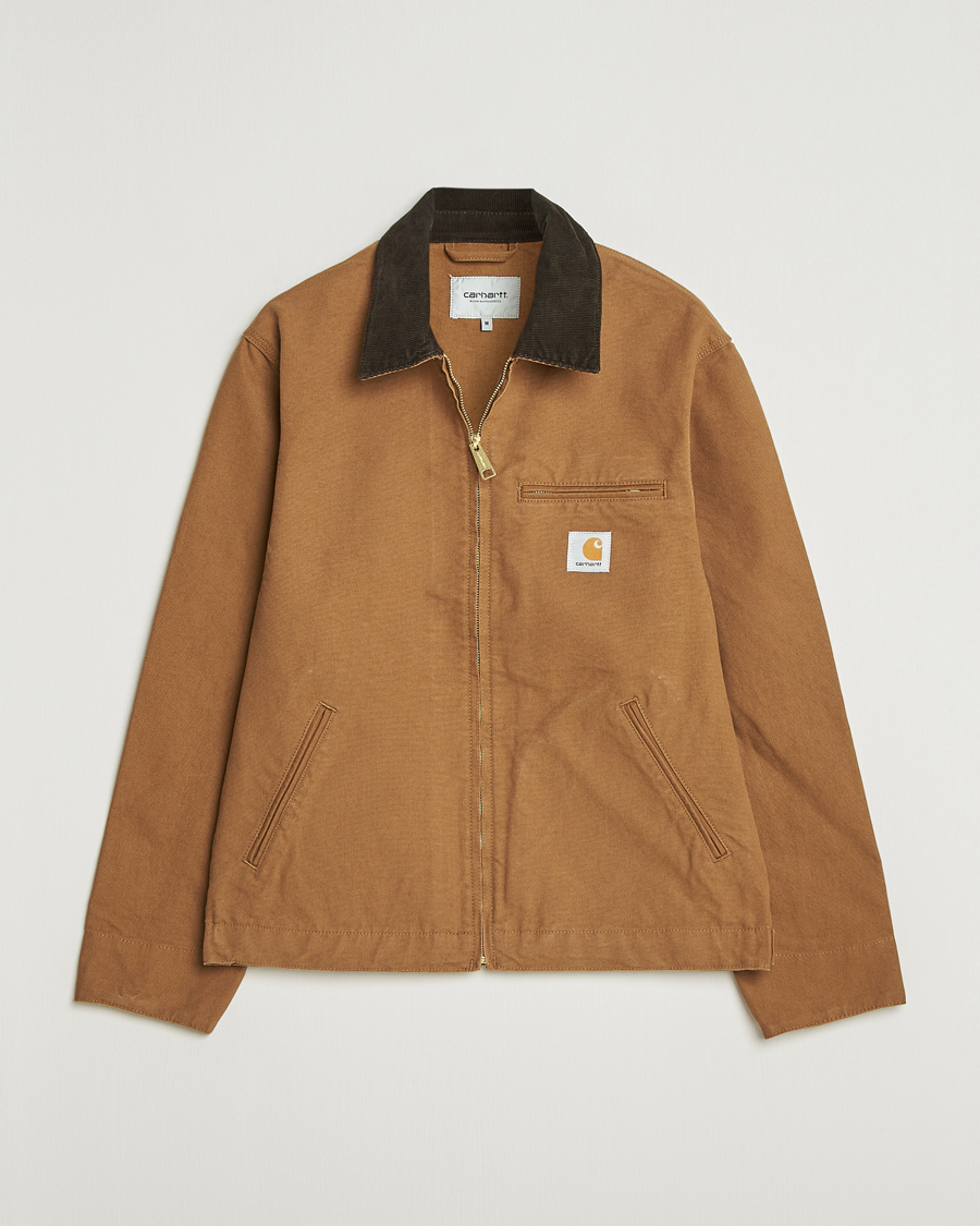Herr | Jackor | Carhartt WIP | Detroit Jacket Dearborn Canvas Hamilton Brown