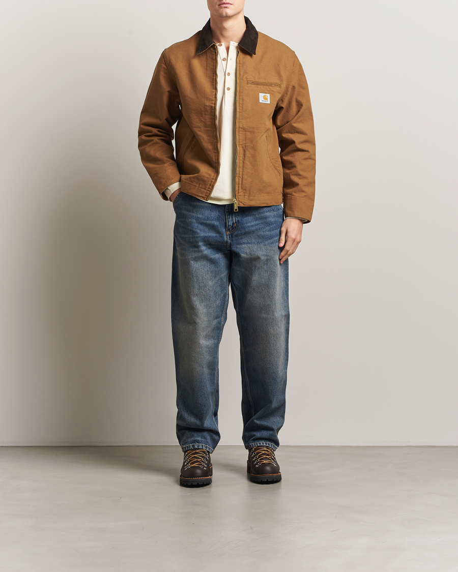Herr | Jackor | Carhartt WIP | Detroit Jacket Dearborn Canvas Hamilton Brown