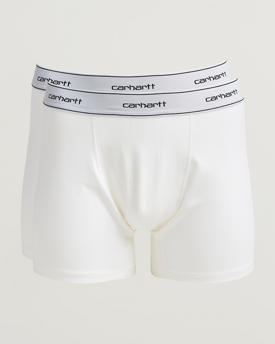 Herr | Underkläder | Carhartt WIP | 2-Pack Cotton Trunks White