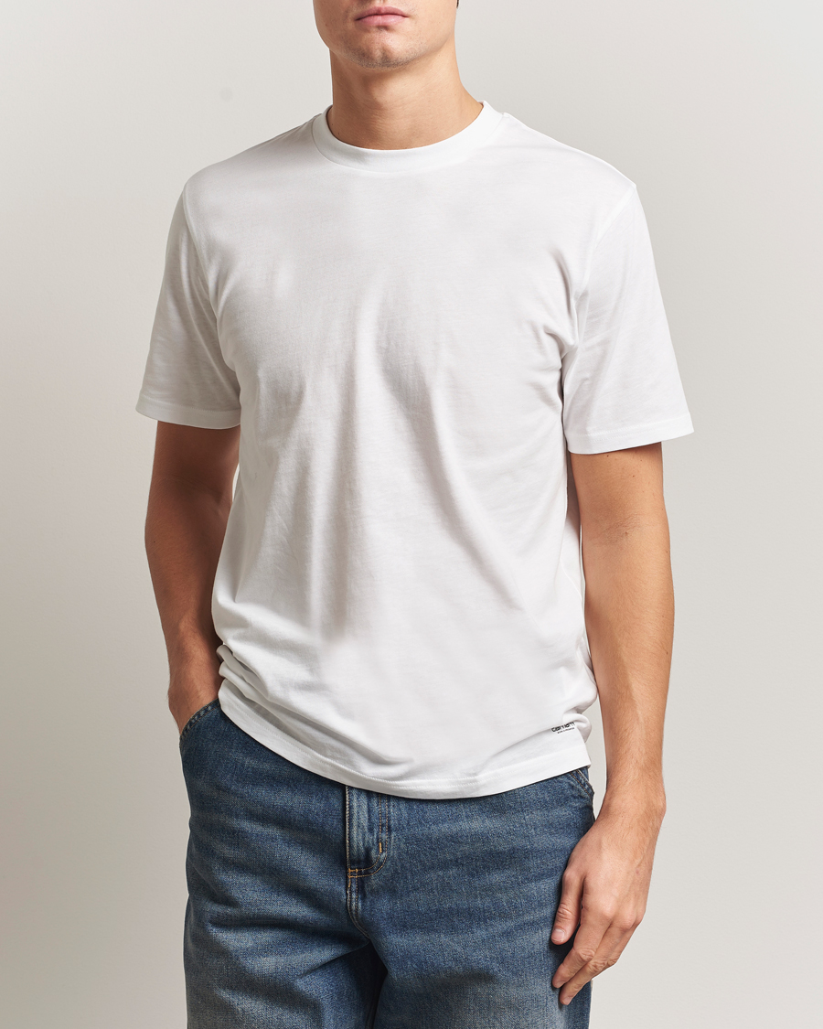 Herr | T-Shirts | Carhartt WIP | 2-Pack Standard Crew Neck T-Shirt White