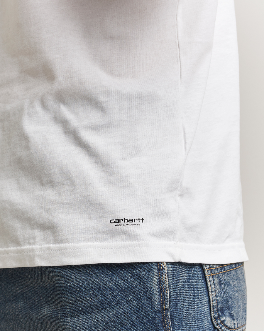 Herr | T-Shirts | Carhartt WIP | 2-Pack Standard Crew Neck T-Shirt White