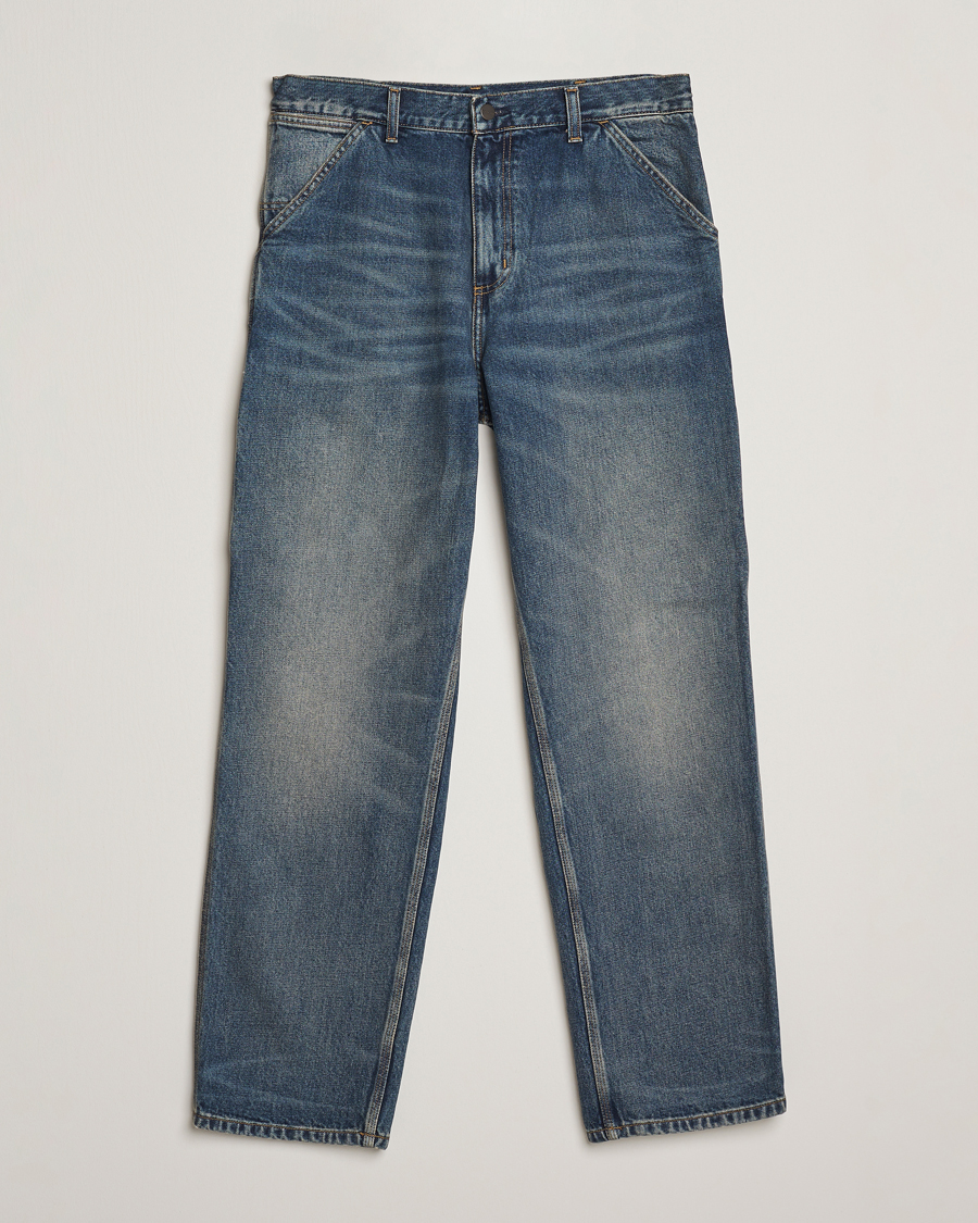 Herr | Skjortor | Carhartt WIP | Single Knee Pants Worn Used Wash