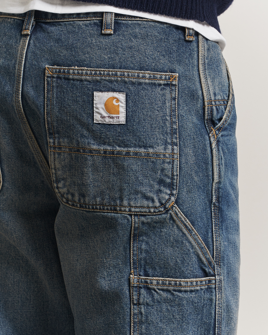 Herr | Skjortor | Carhartt WIP | Single Knee Pants Worn Used Wash