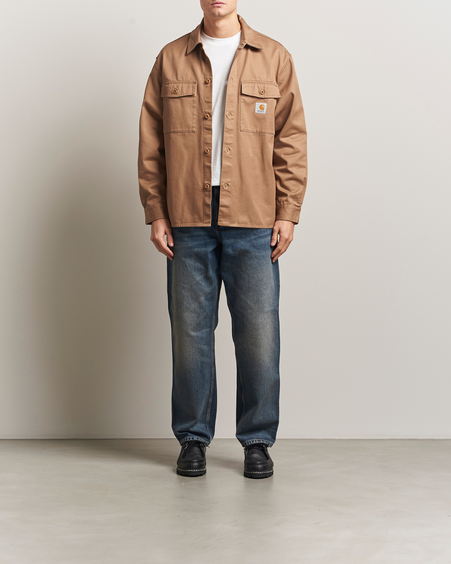 Herr | Skjortor | Carhartt WIP | Kelly Overshirt Peanut