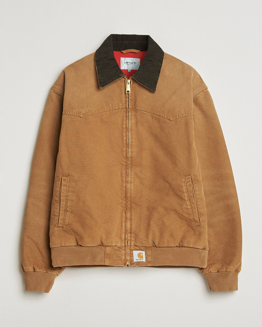 Herr | Jackor | Carhartt WIP | OG Santa Fee Jacket Hamilton Brown Grind Washed