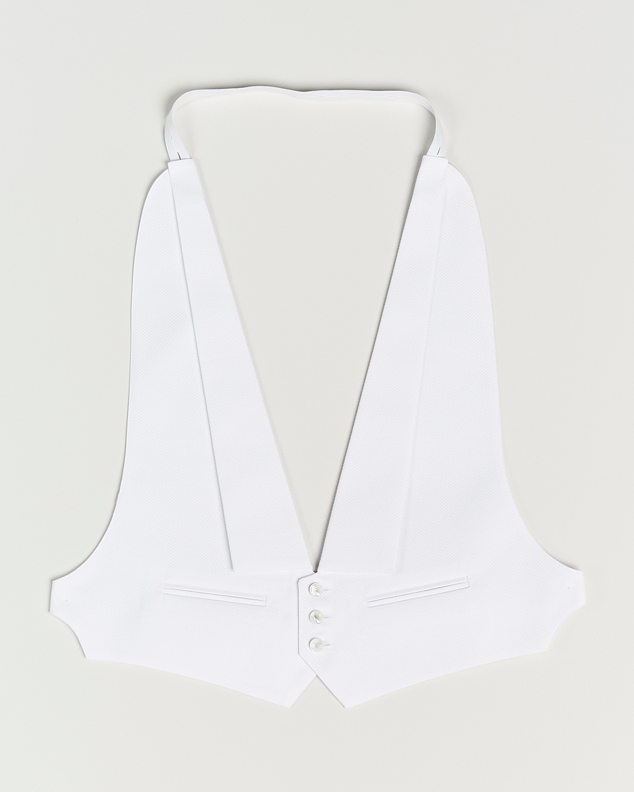 Herr | Skjortor | Stenströms | Evening Waistcoat White