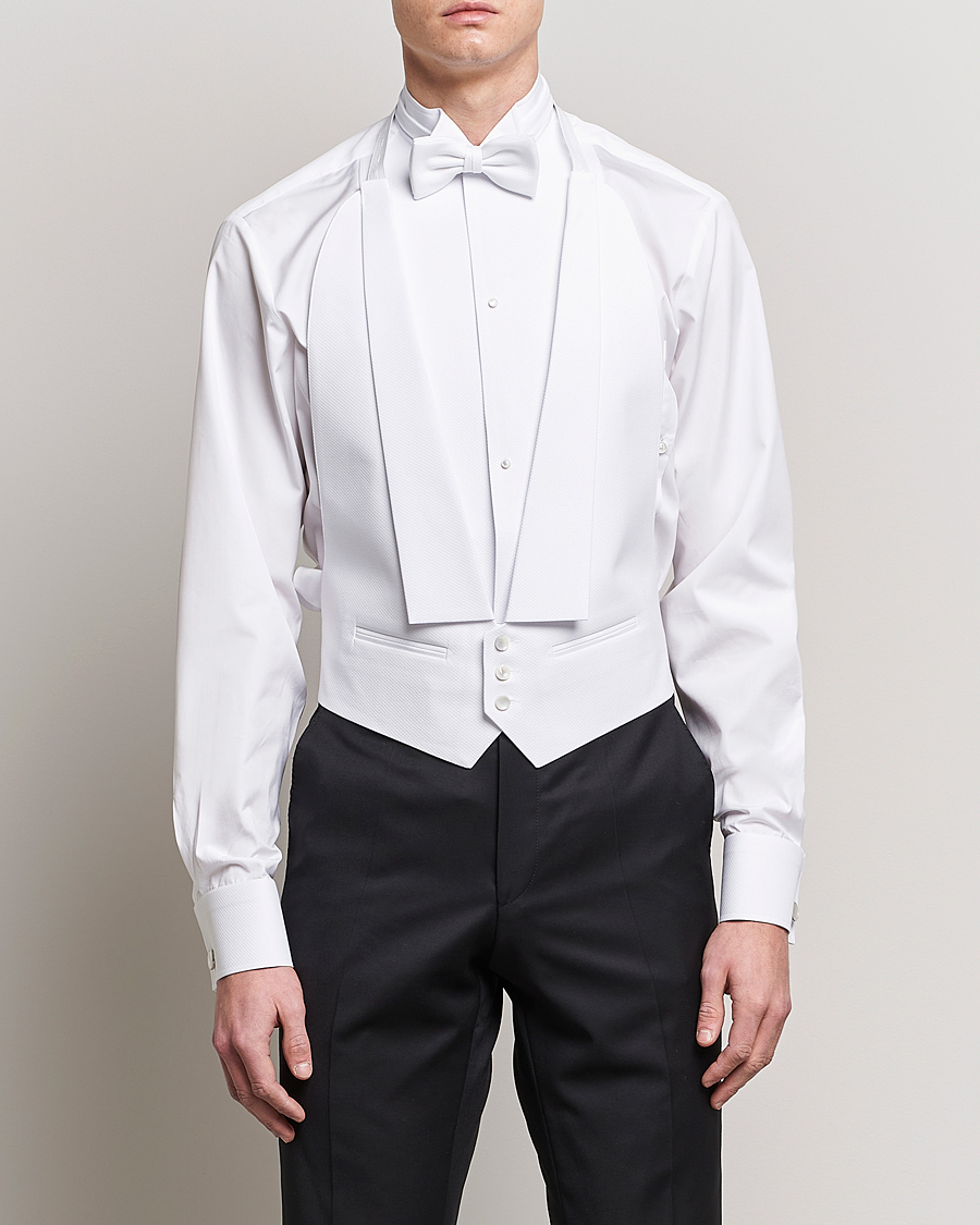 Herr | Skjortor | Stenströms | Evening Waistcoat White