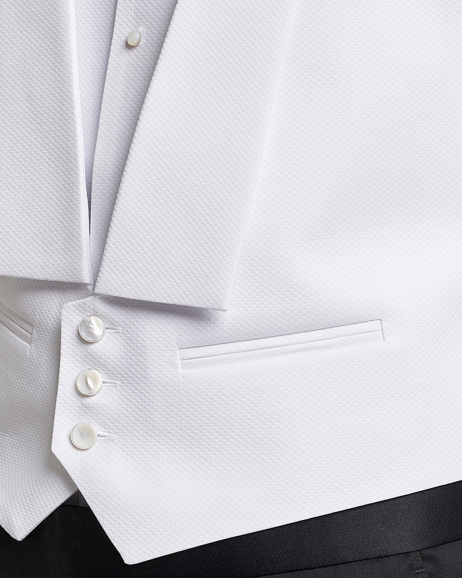 Herr | Skjortor | Stenströms | Evening Waistcoat White